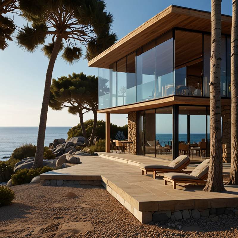 Proyecto Casa 1 estilo XXX. Rocas de Santo Domingo